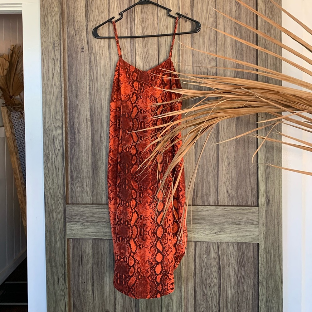 Acacia Silk Python Puunene Dress - image 1